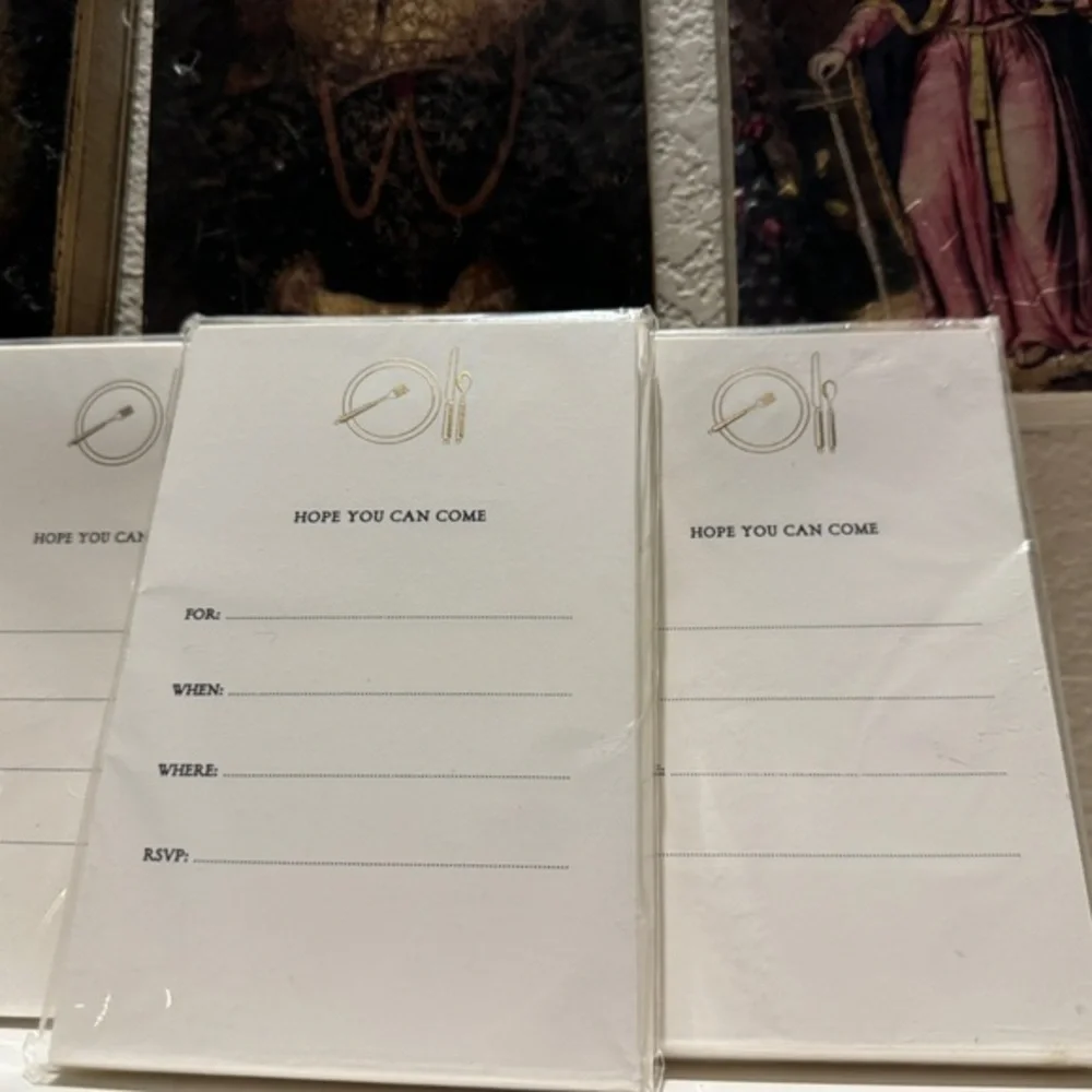 Charles Fradin For‎ Williams- Somona Dinner Party Invitations